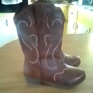 Brown Western Cowboy Boots